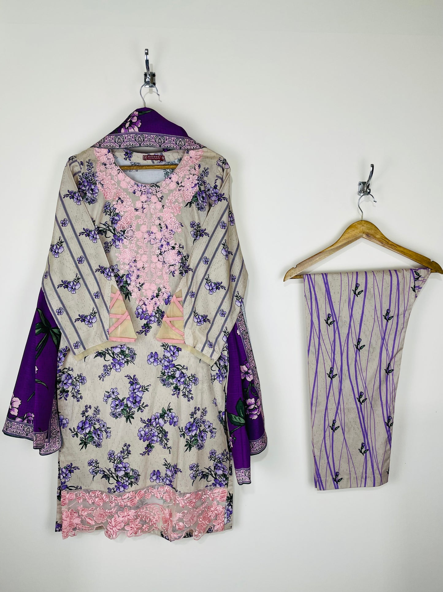 Cherry Haze 3PC - Printed Winter Cotton