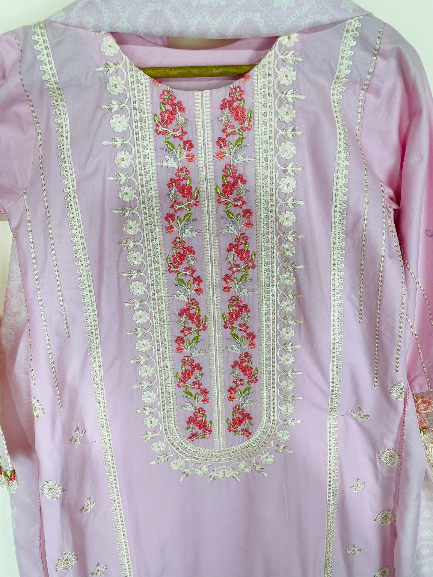 Blossom Dust 3PC - Embroidered Winter Cotton