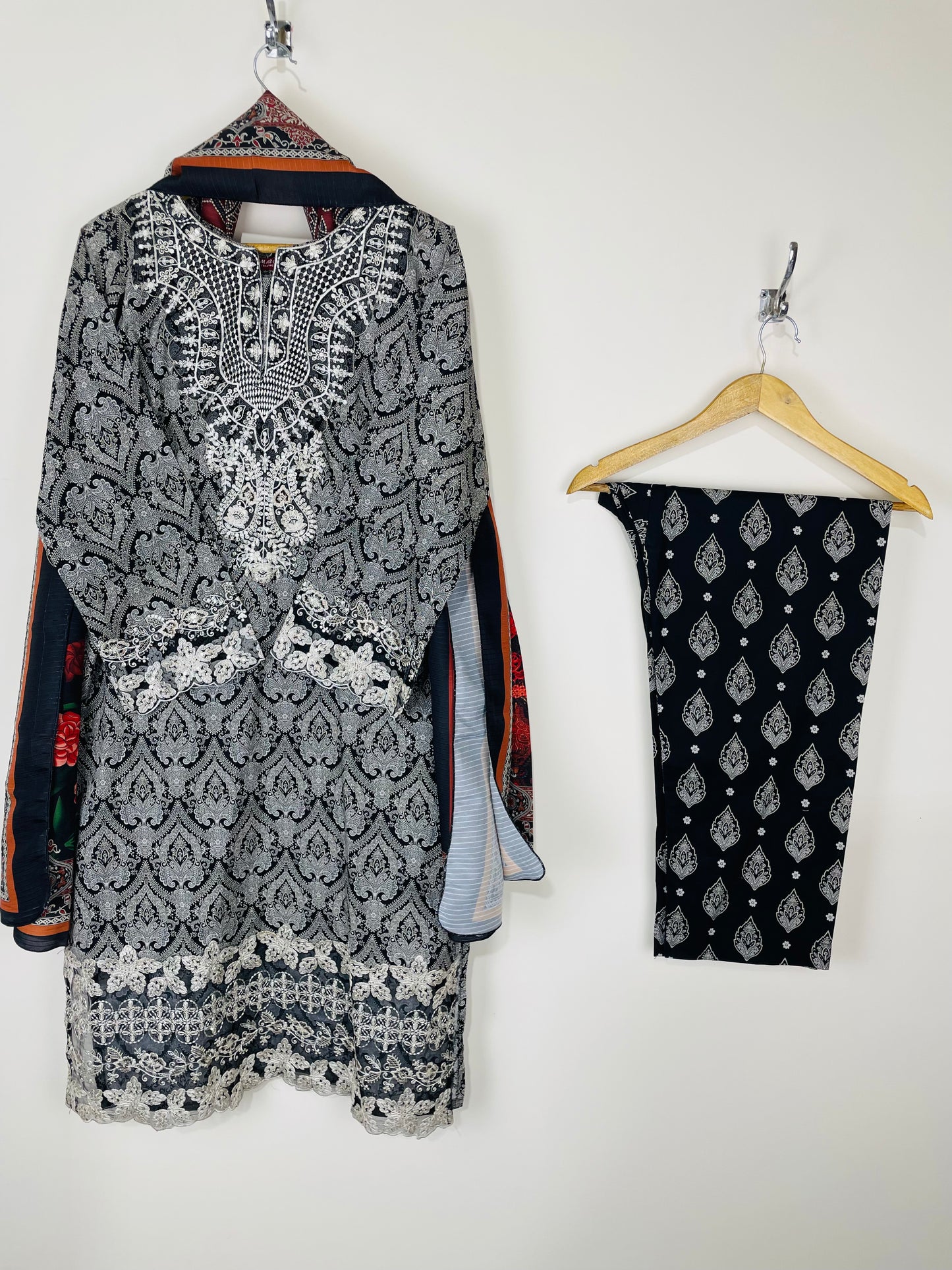 Dark Embers 3PC - Printed Winter Cotton