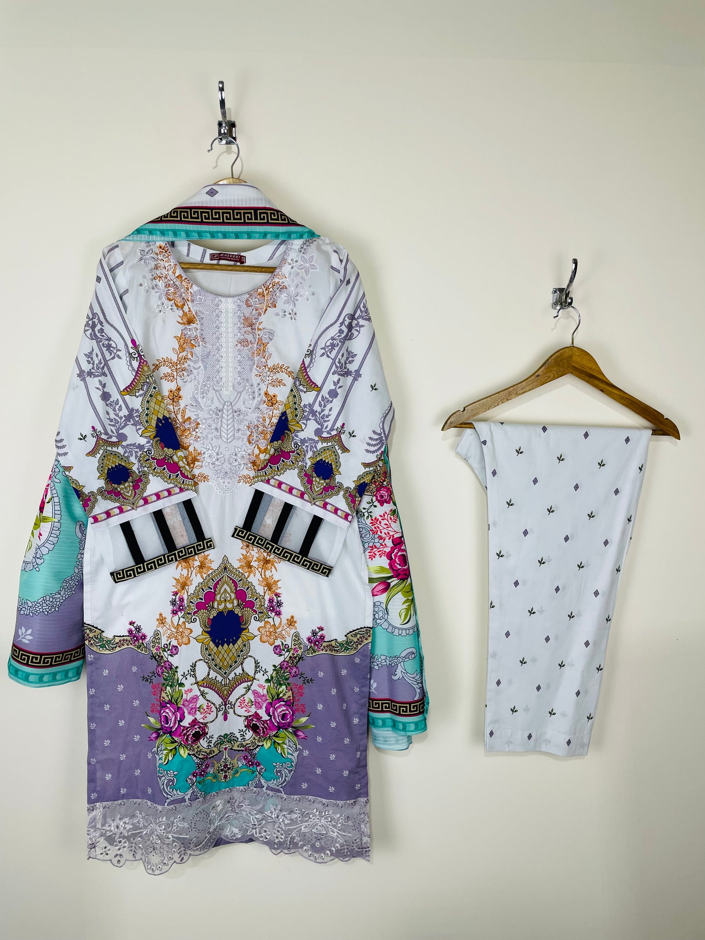 Regal Bloom 3PC - Printed  Winter Cotton